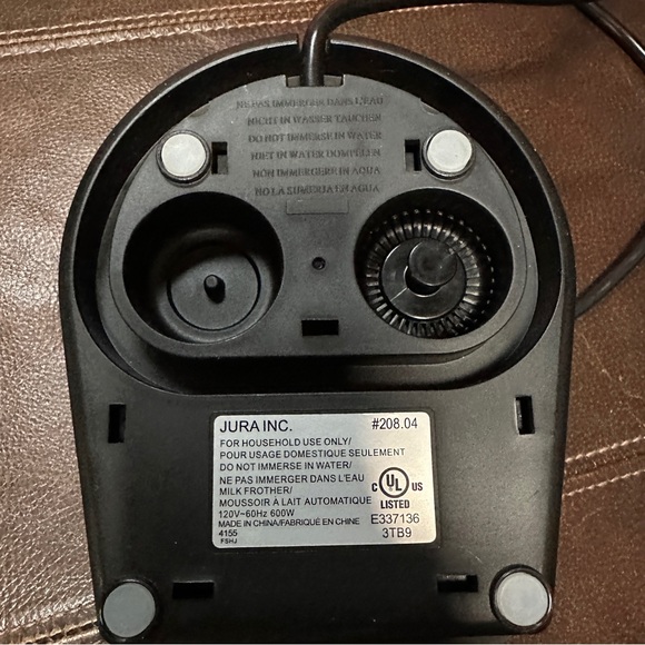 Jura Capresso Milk Frother 208 Replacement Base‎ ONLY - Picture 3 of 4